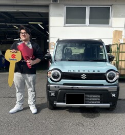 A様にハスラーをご納車させて頂きました